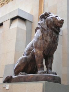 オルセー美術館のライオン